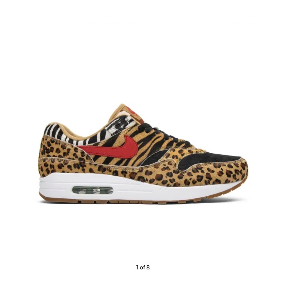 Nike Air Max Safari Print Red Black Tan